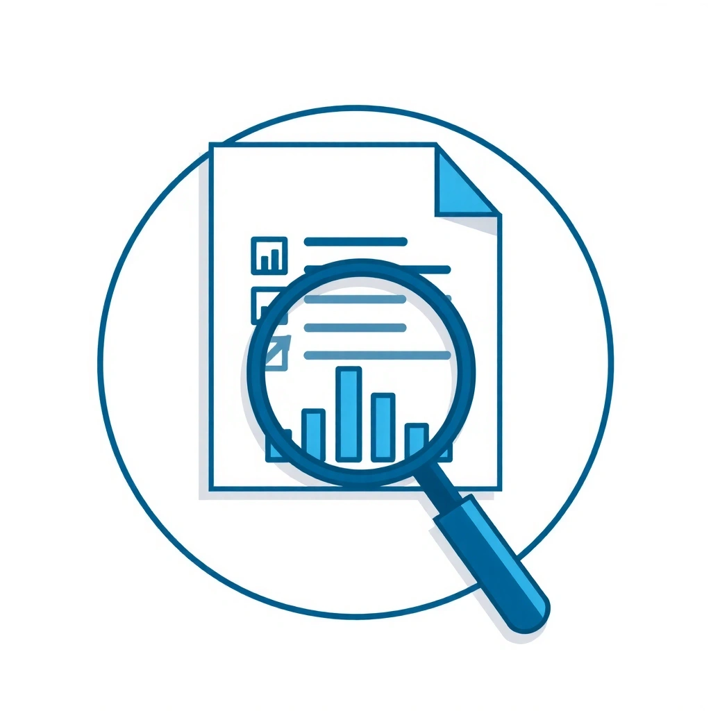 Compliance and reporting dashboard icon