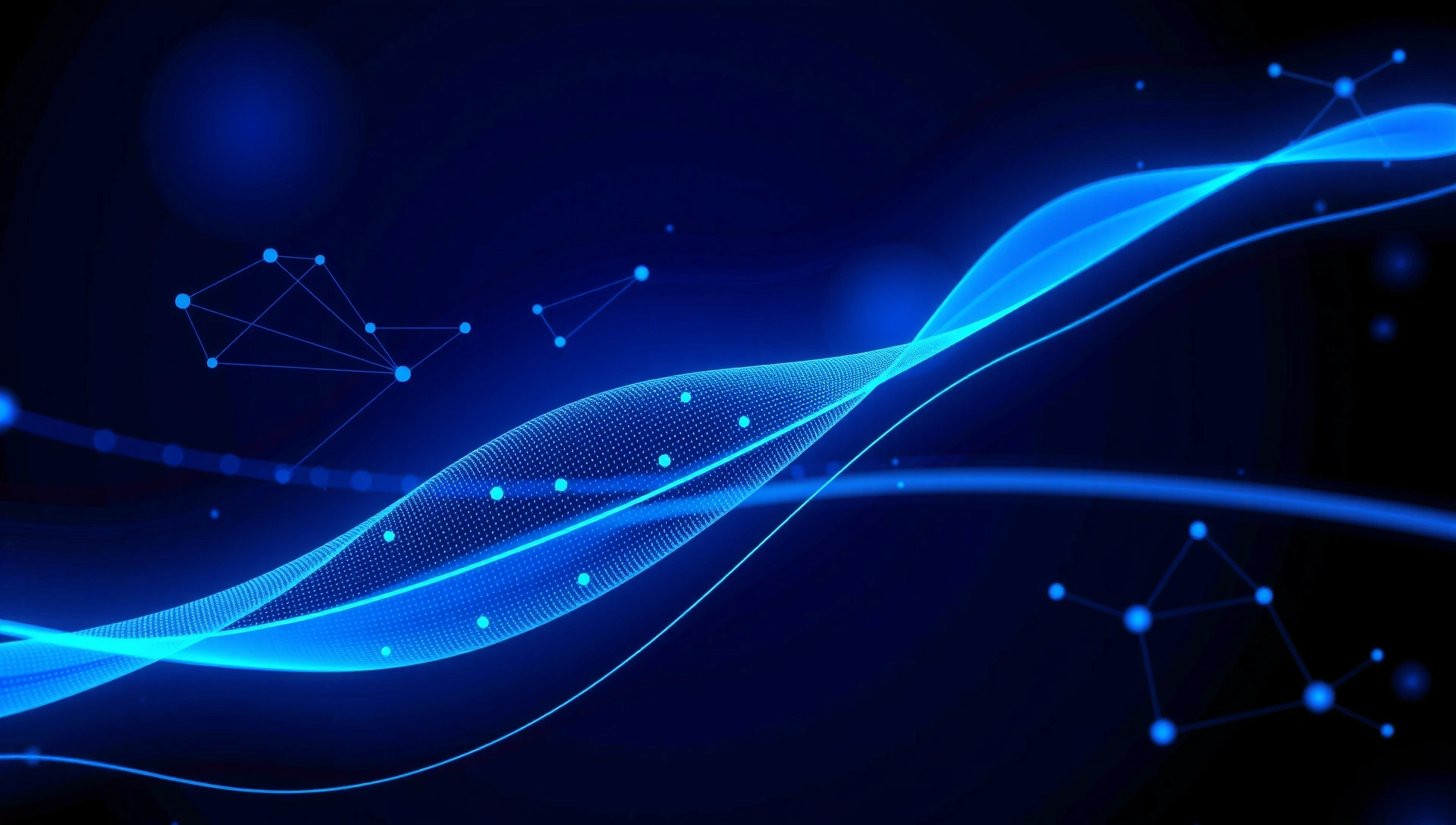 Dynamic background of abstract data flow representing HR and payroll efficiency