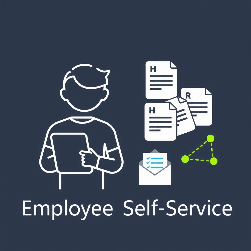 Employee self-service portal icon