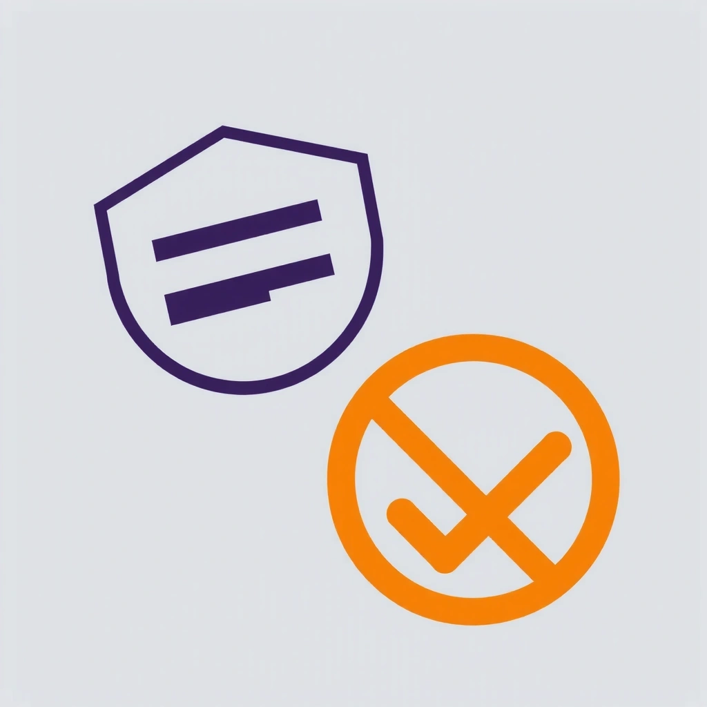 Icon representing compliance and legal adherence