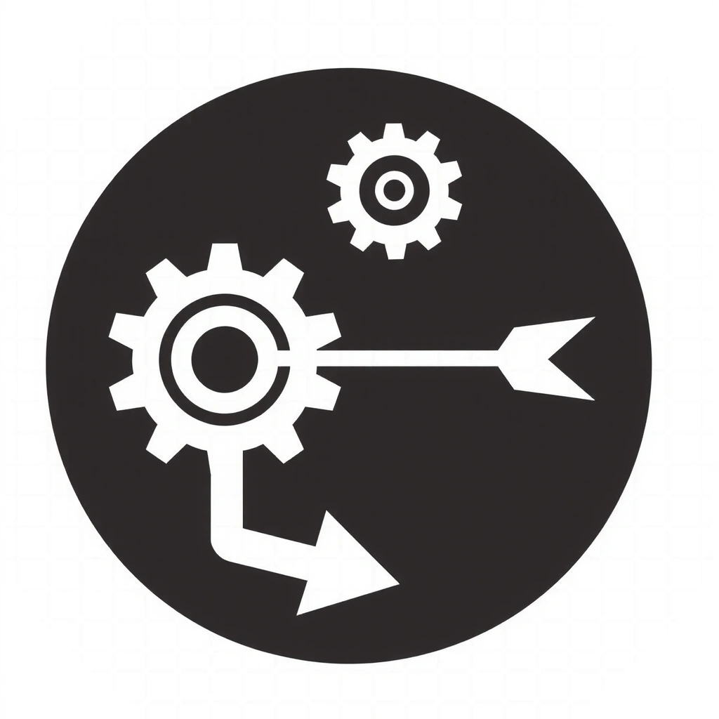 Icon representing automation and speed